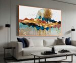 QUADRO ABSTRATO ARTE DECOR 3D - Imagem 2